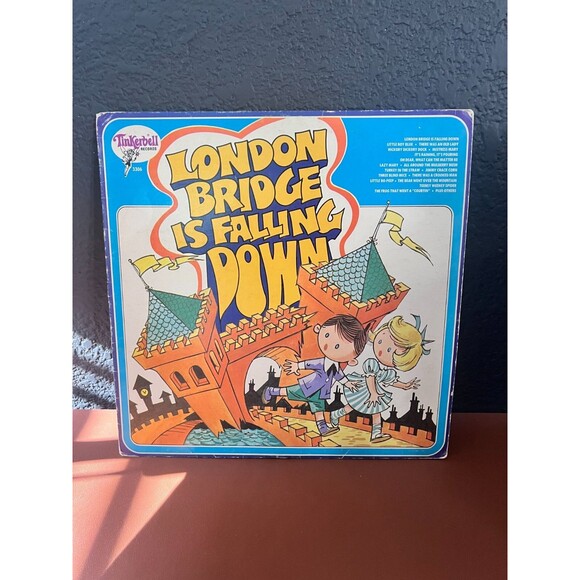 Vintage Records Tinker Bell London Bridge Is Falling Down (Used) - Picture 1 of 6